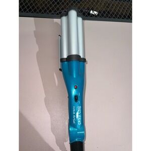 TIGI Bed Head "Wave Artist" Teal Blue Deep Wave Iron Hair Crimper/Styling/Tools